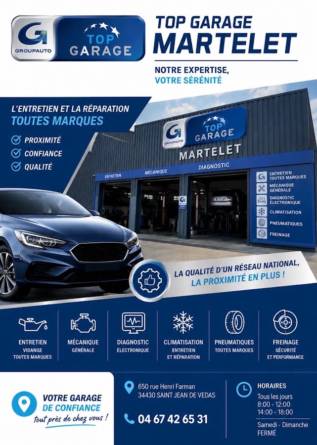TOP GARAGE - MARTELET