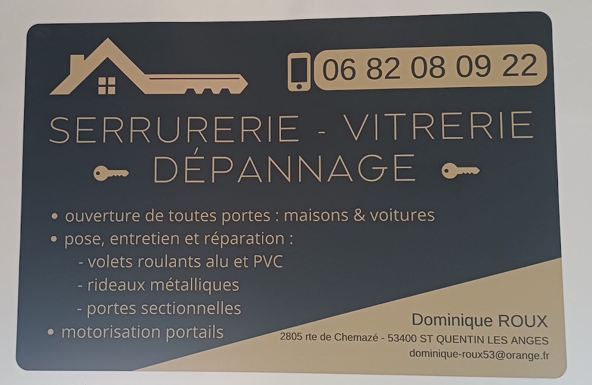 Dép.Serrure&Vitrage St Q.l.Anges