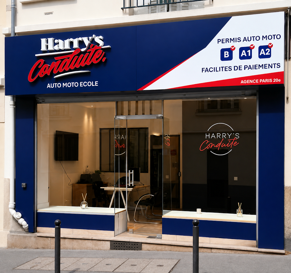 Harry's conduite - AUTO ÉCOLE PARIS 20 - N°1 permis rapide et accélère