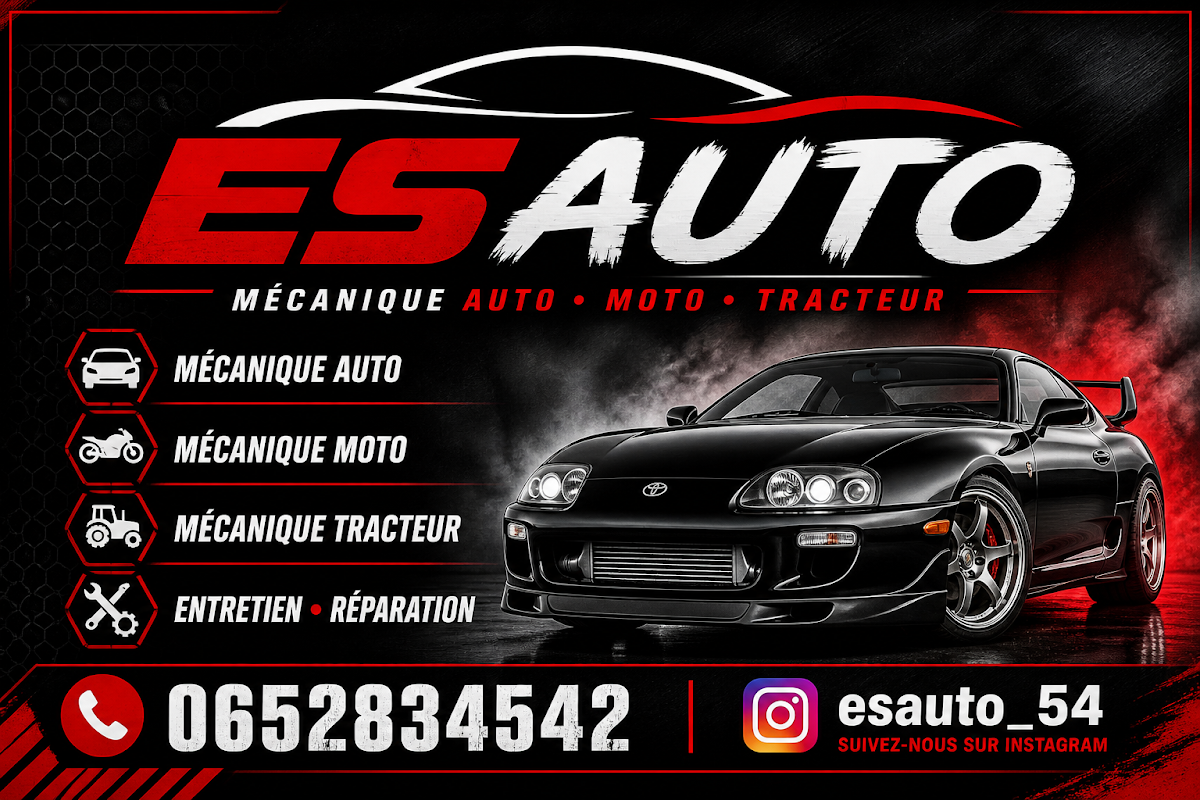 Garage dépannage auto moto camion tracteur ES AUTO 54
