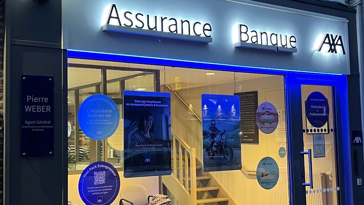 AXA Assurance et Banque Pierre Weber