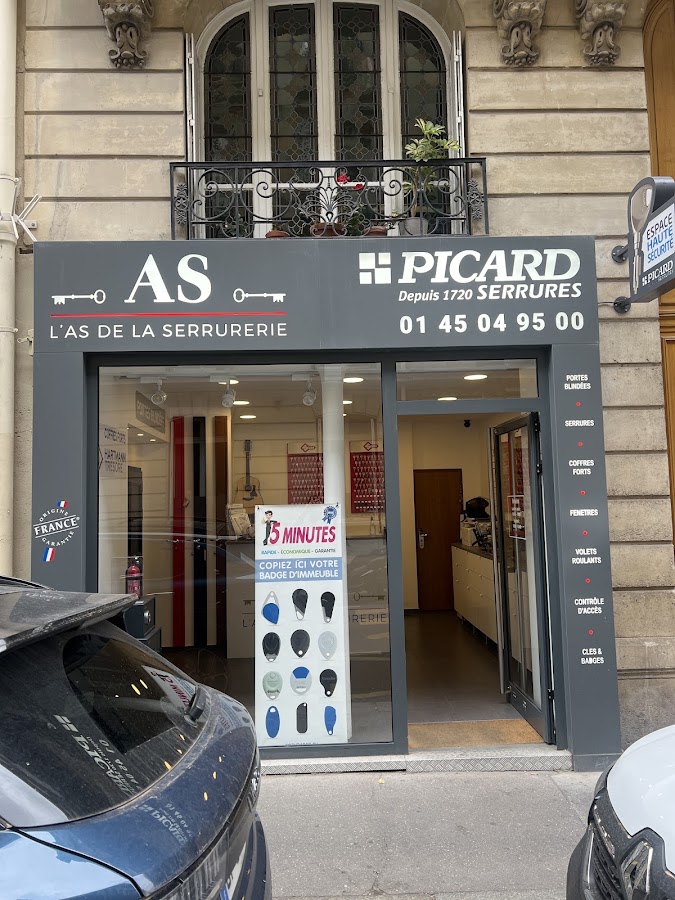 L'As de la Serrurerie Paris 16
