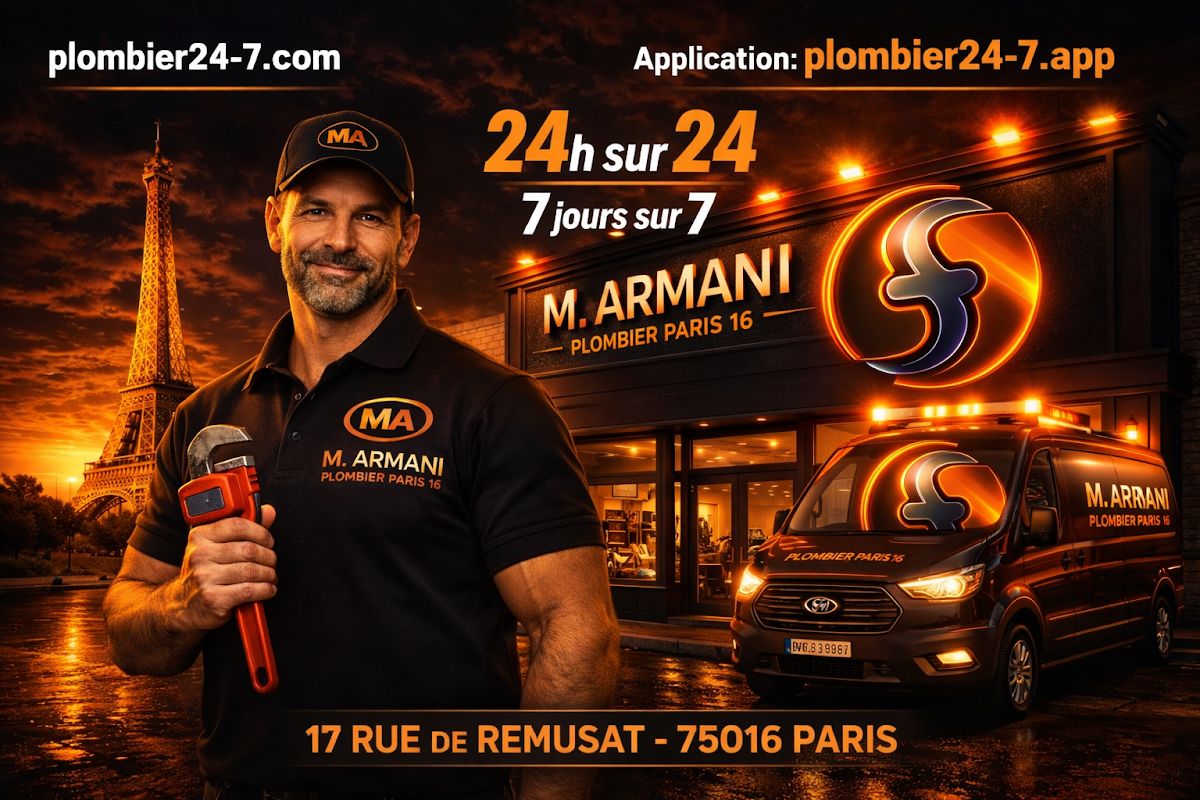 M. Armani Plombier Paris 16