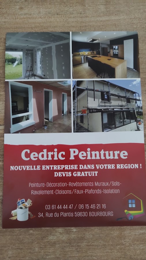 CEDRIC PEINTURE