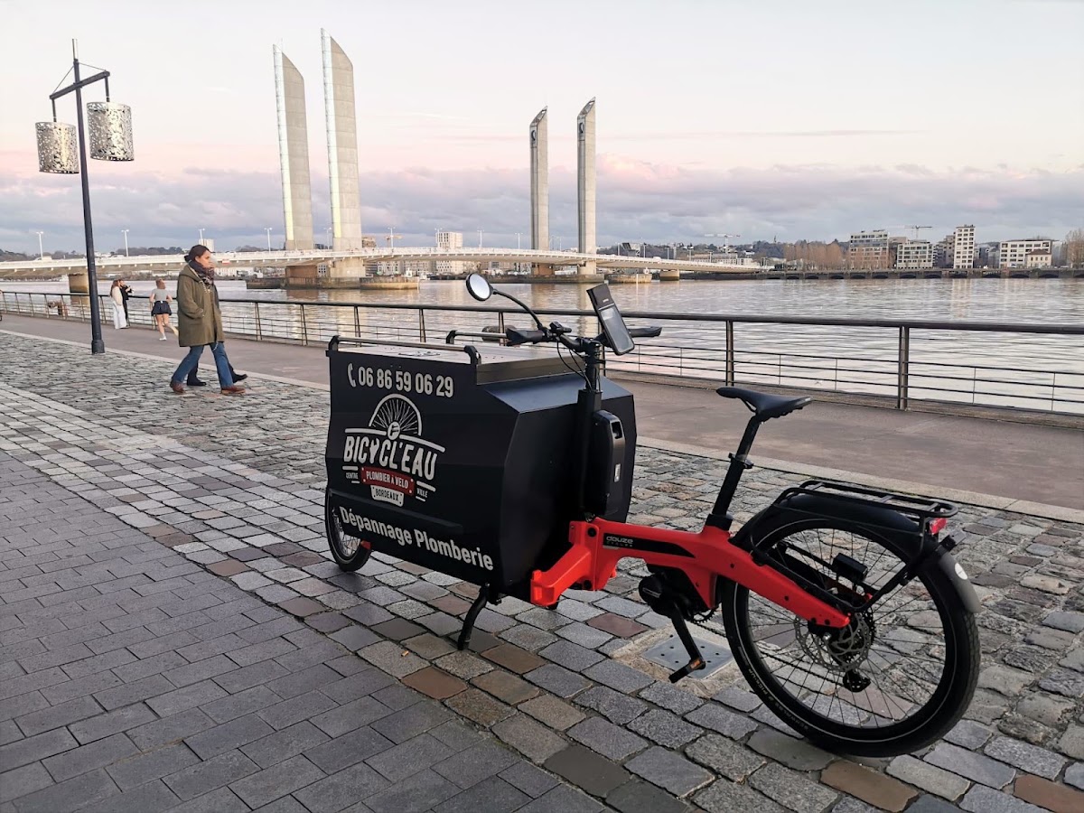 Bicycl'eau Plombier à vélo - William