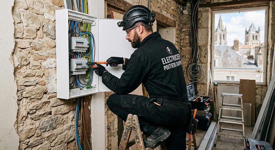 Electricien Poitiers rapide