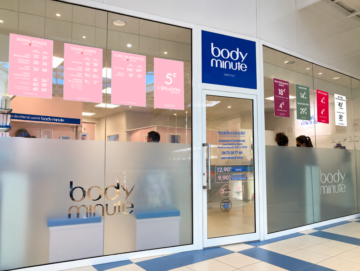 Institut de beauté Ménétrol Bodyminute / Nailminute