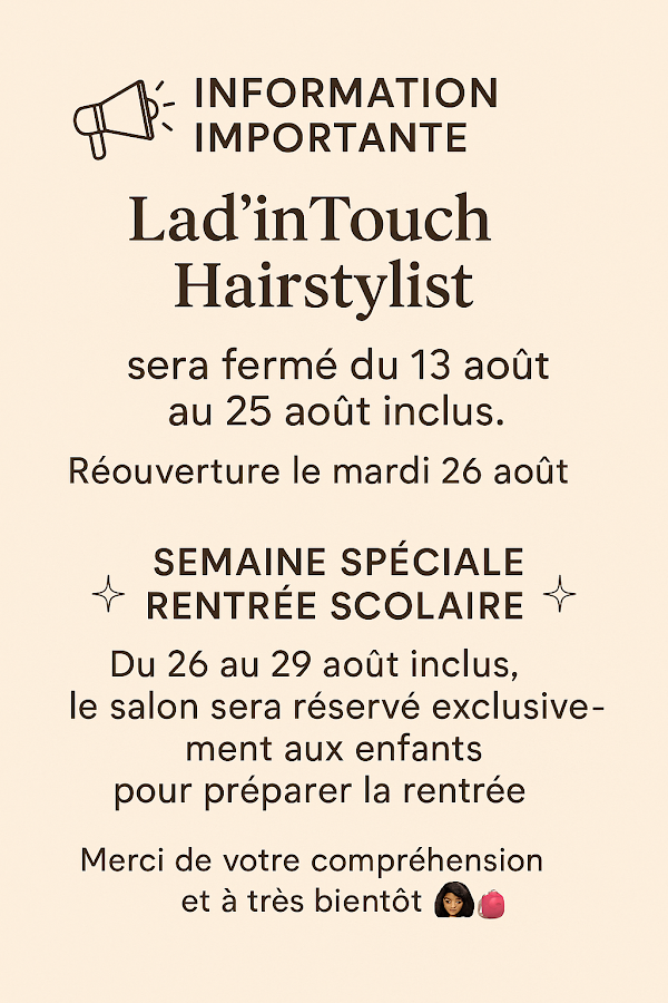 Lad'in Touch Hairstylist