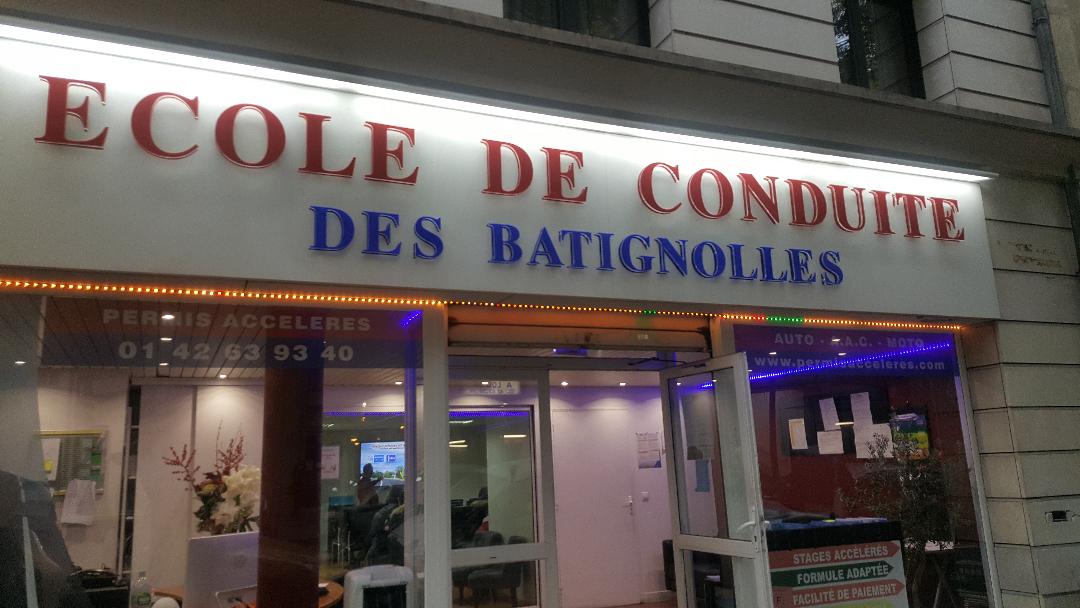 PERMIS ACCELERE Paris Batignolles Auto-école N°1 permis rapide