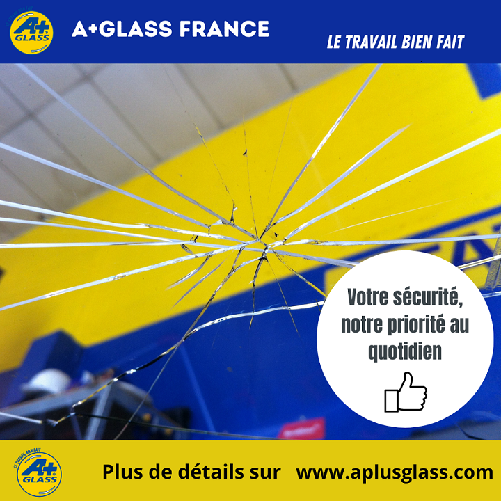 A+GLASS Pare-Brise CARBONNE
