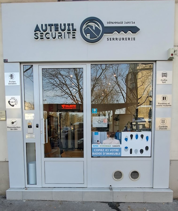 Auteuil Sécurité - Serrurier Paris 16
