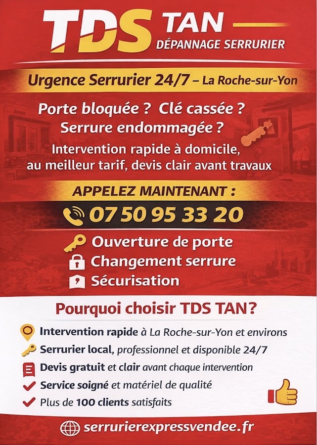 TDS TAN DEPANNAGE SERRURIER