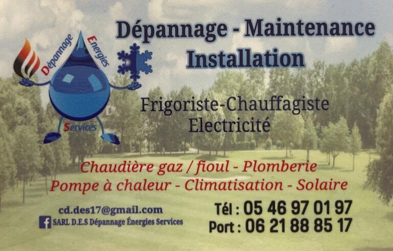 Dépannage Energies Services - Eurl D.E.S.