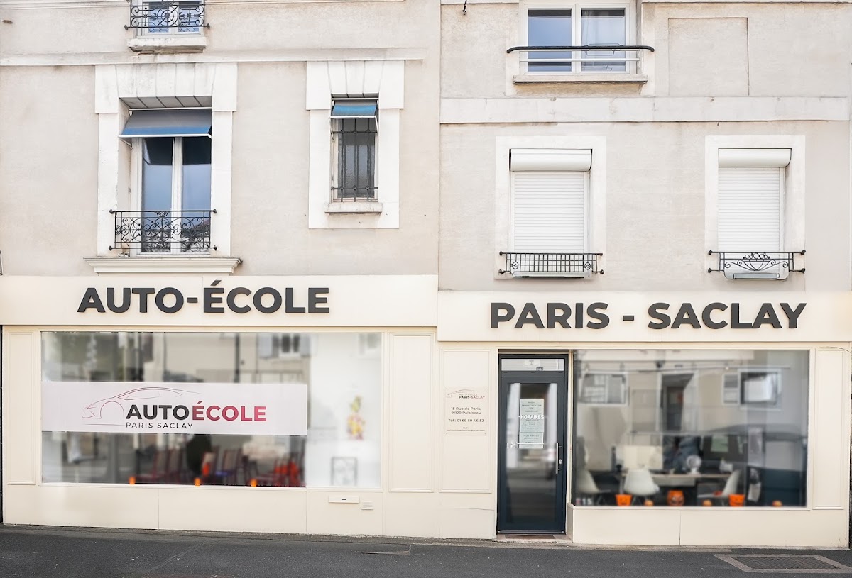 AUTO ECOLE PARIS SACLAY (PALAISEAU) - Agence Gare RER B Palaiseau - Formation accélérée - 1er contact sur Rdv.