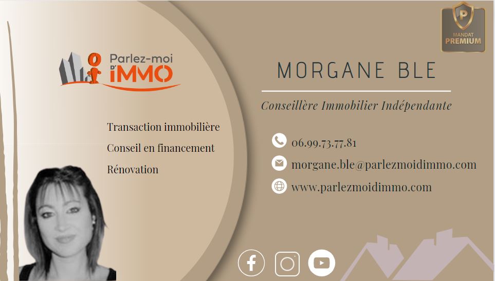 Morgane Blé - Agence Immobilière PARLEZ-MOI D'IMMO