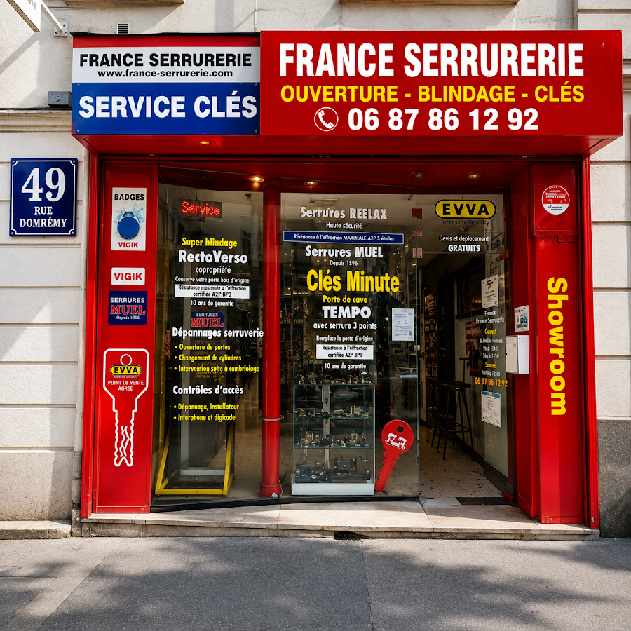 France Serrurerie – Dépannage et Clés Minute Paris 13