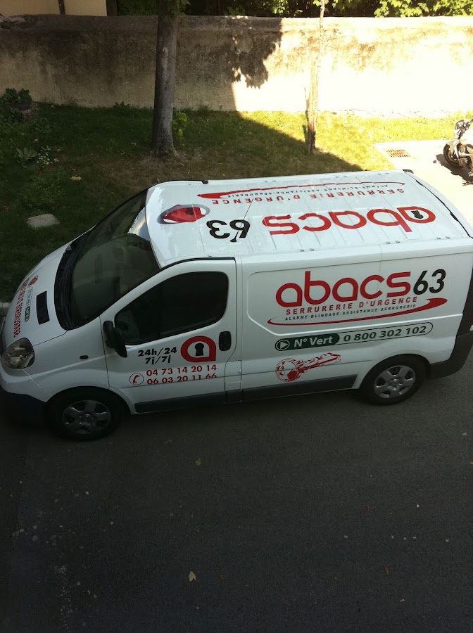 Abacs63 - Serrurerie Dépannage Clermont-Ferrand - Urgences 24h/24 7j/7