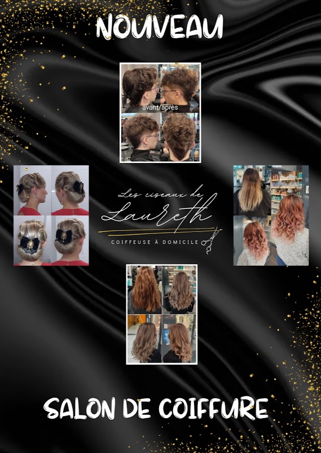 Les ciseaux de Laureth - Coiffeur Dieppe et à domicile