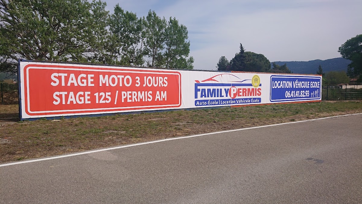 FAMILY PERMIS - Piste Moto