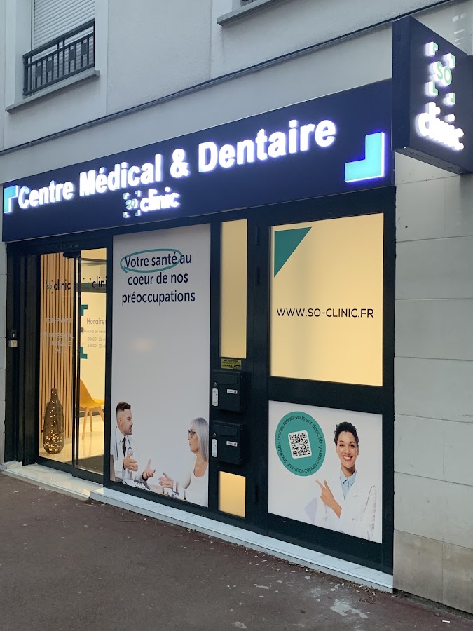 Dentiste Cabinet dentaire - Centre Médical et Dentaire So Clinic - Le Perreux-sur-Marne