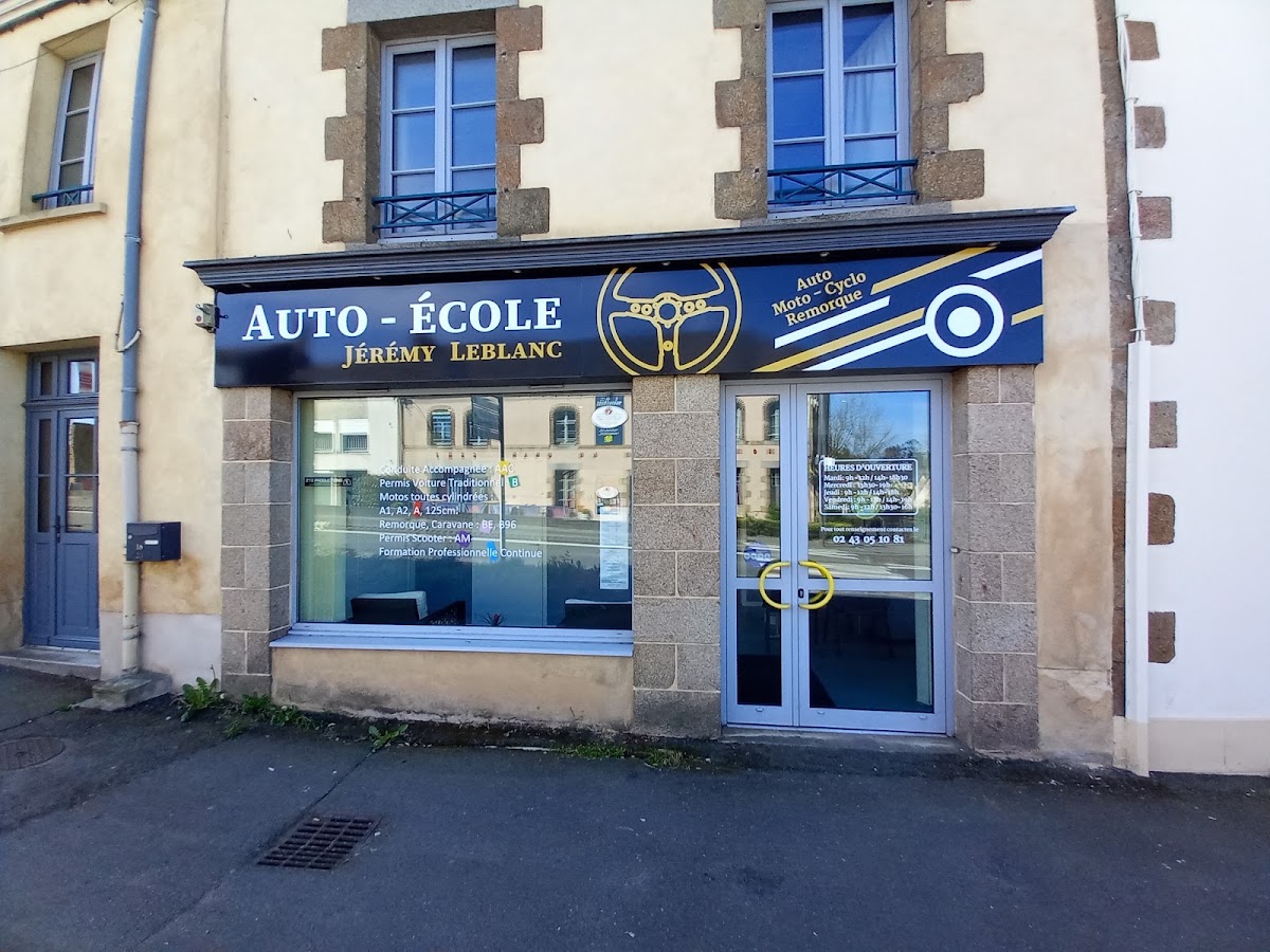 Ecole de Conduite Jérémy Leblanc