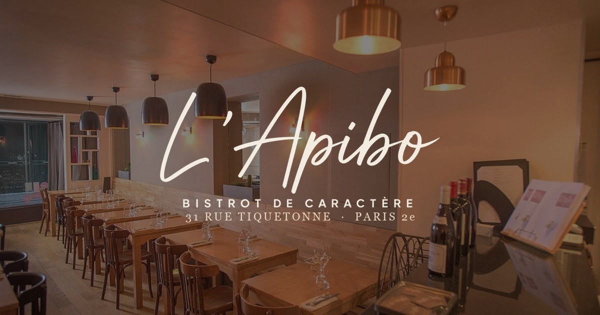 L'Apibo - Cuisine française