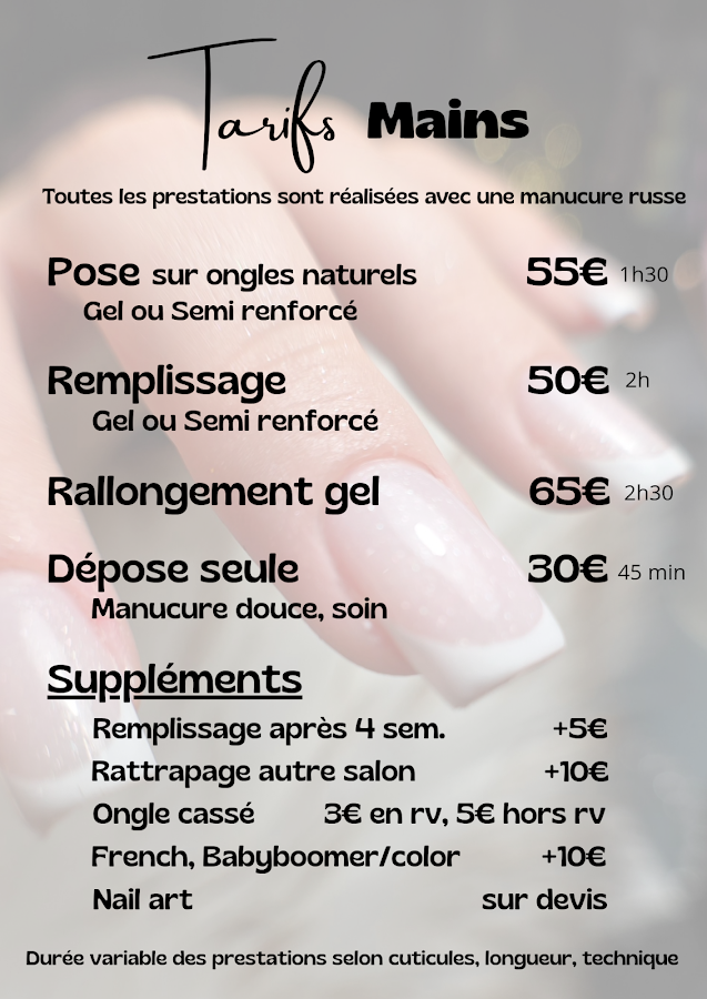 LL fée des ongles
