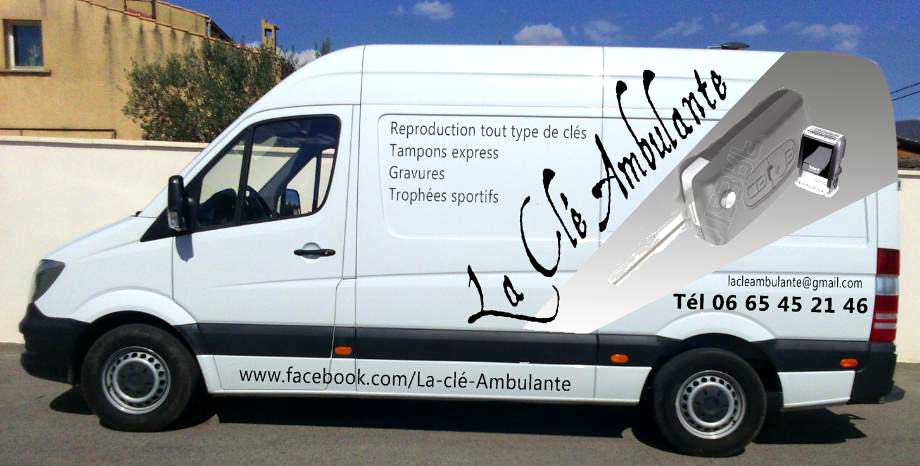 Cle minute. Cle auto. Badge Vigik : La clé Ambulante