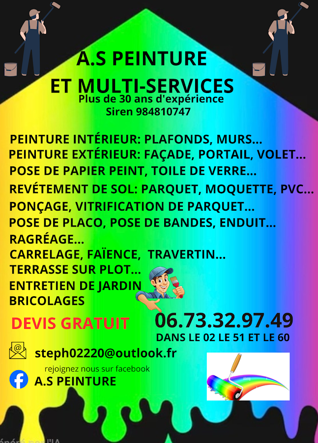 A.S PEINTURE ET MULTI-SERVICES