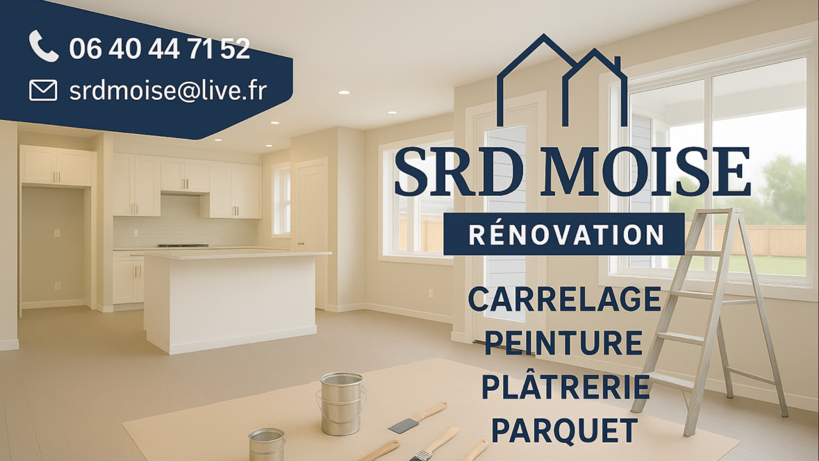 Rénovation SRD MOISE - Peintre Paris, carreleur Paris