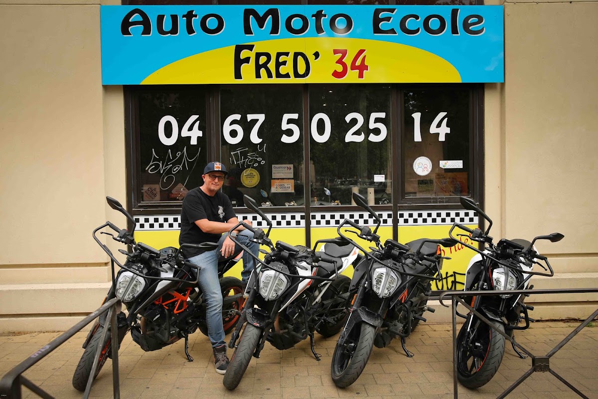 Auto-école et moto-école Fred'34 à Montpellier