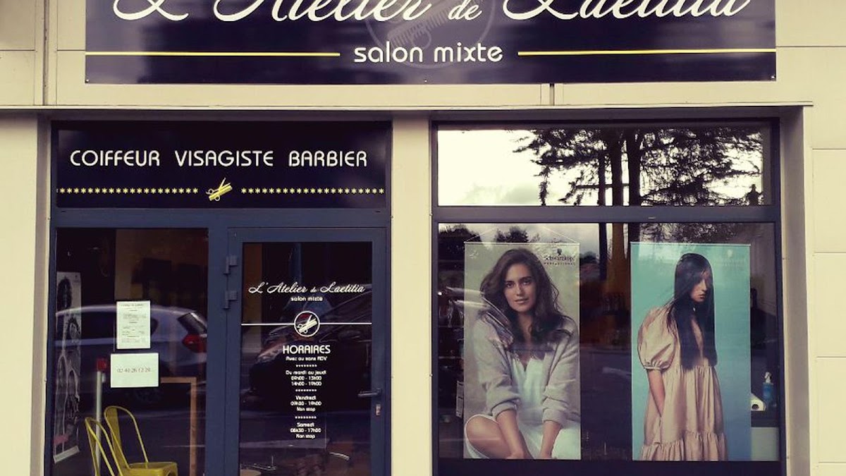 L' Atelier de Laetitia Geneston. Salon mixte...coiffeur..visagiste...barbier..