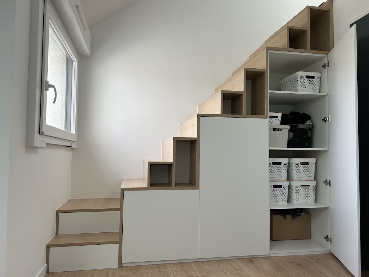 Atelier Dardaine - Menuisier, ébéniste, Fabricant de mobilier sur mesure, agencements, Bibliothèque, cuisine, bureau - Nancy