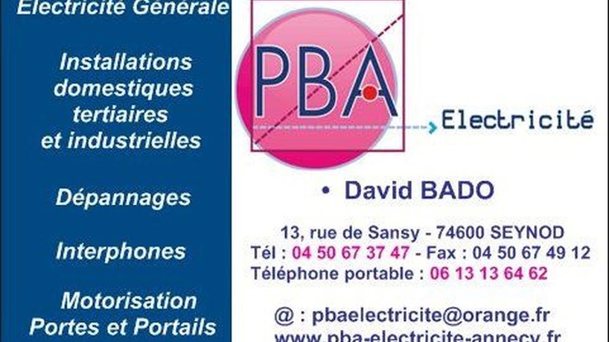 PBA Électricité