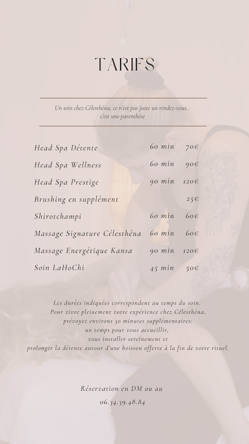 Célesthéna- Head Spa & Massages Bien-être
