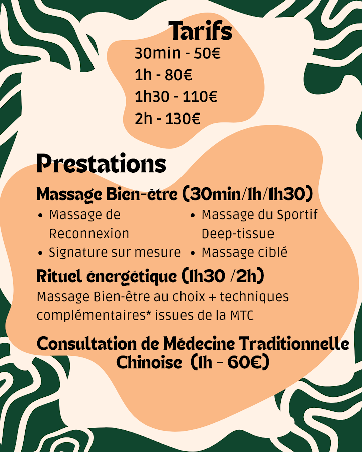 Massages sportif , bien-être et soins holistiques - Shen Zen