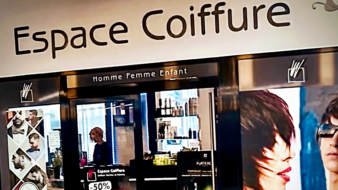 Espace coiffure, Super U, Centre UV