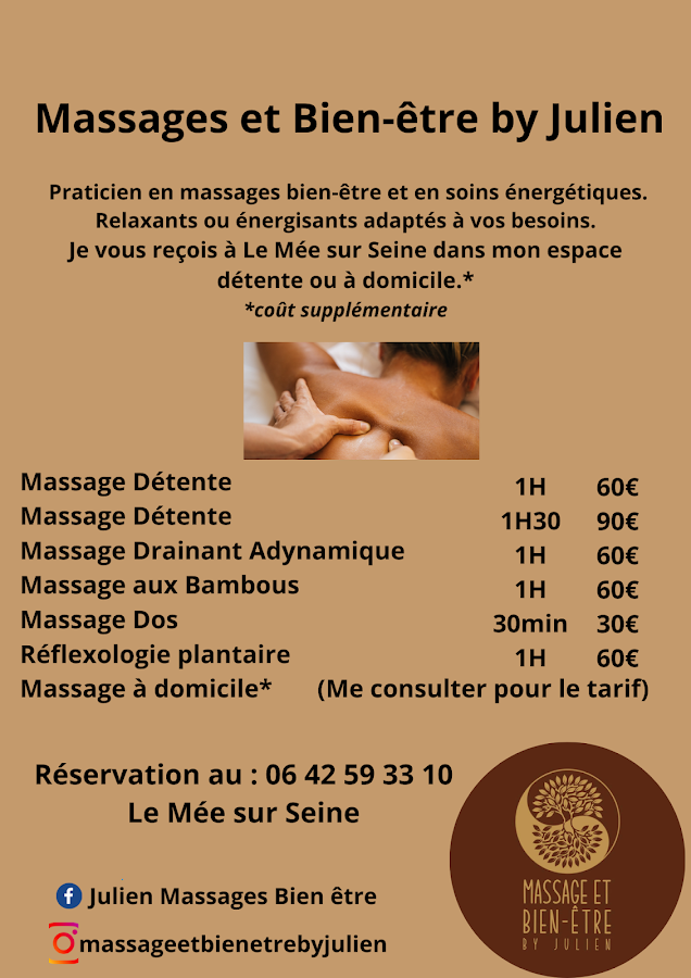 Massages et bien-être by Julien