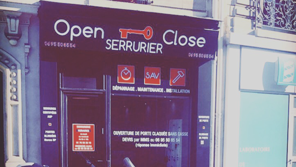 Open Close Serrurier Paris 15