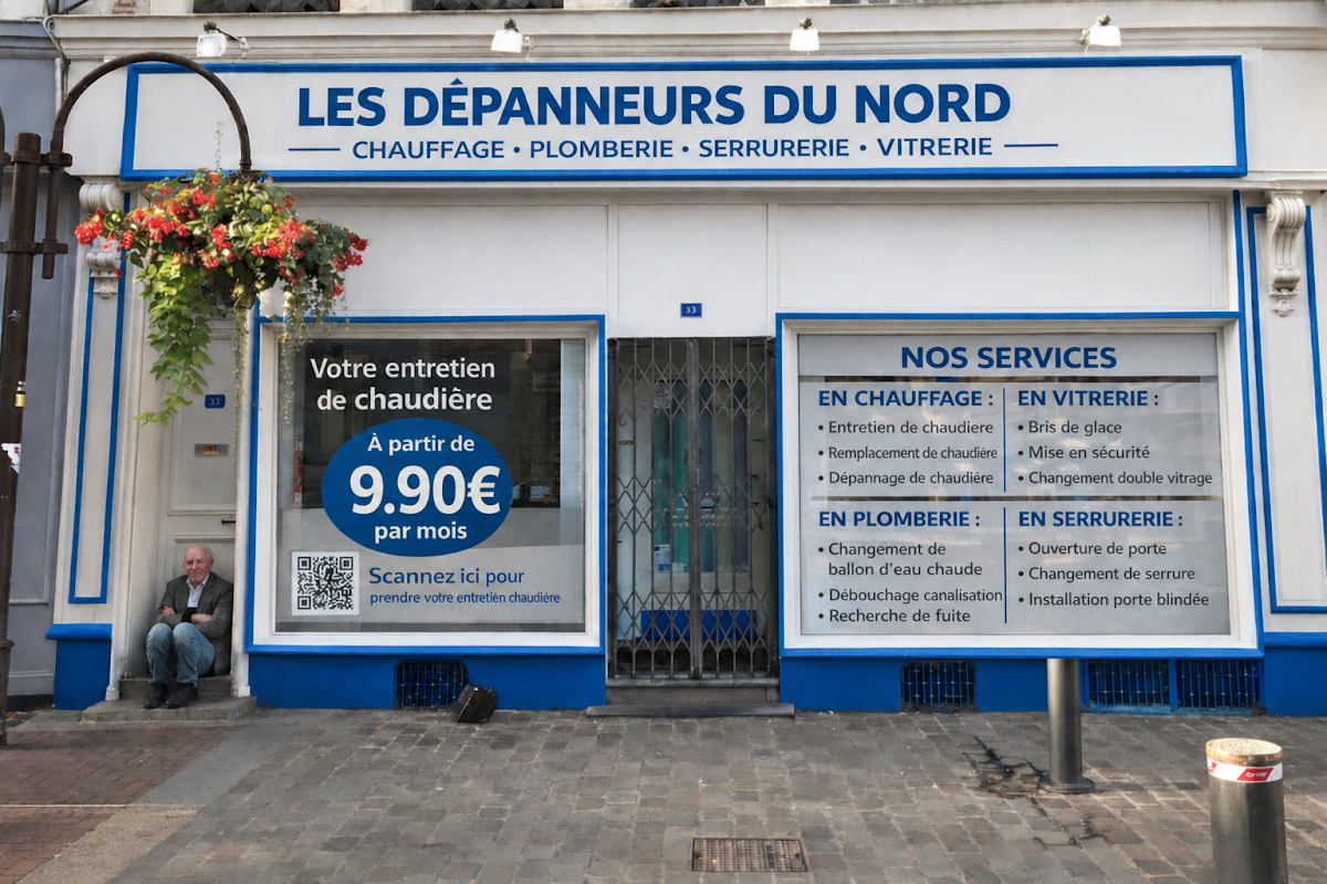 Les Dépanneurs en Nord - Chauffage - Plomberie - Serrurerie