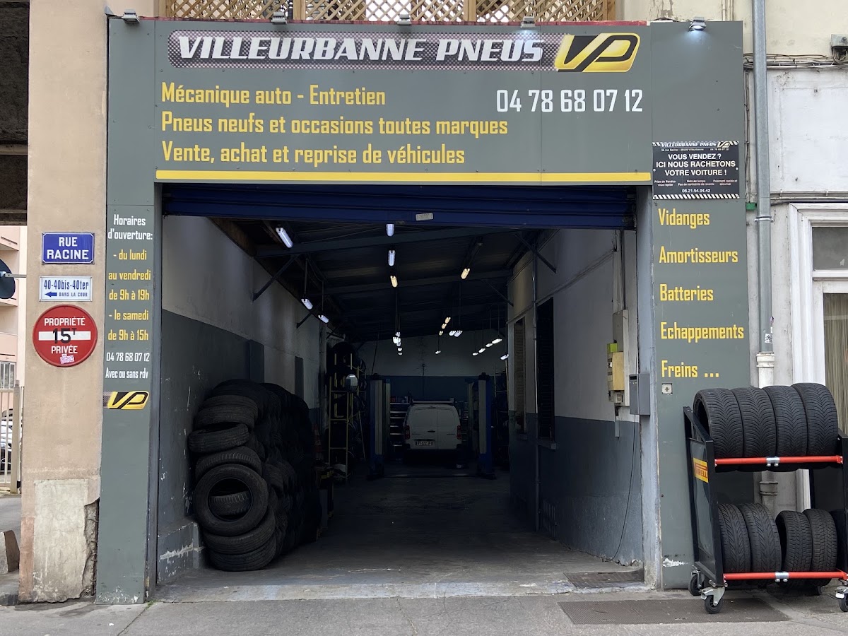 Garage Villeurbanne PNEUS