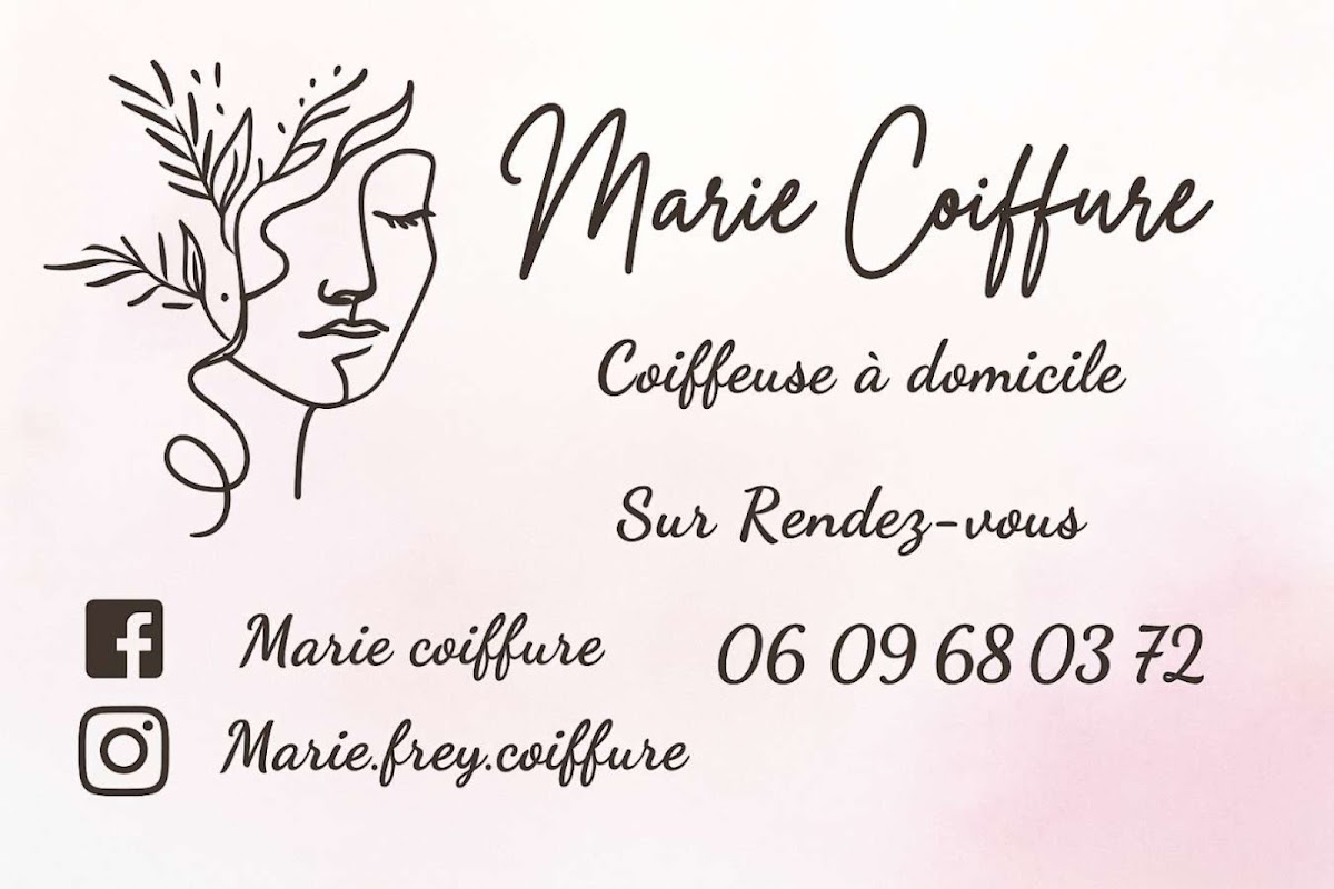 Marie coiffure, coiffeuse à domicile