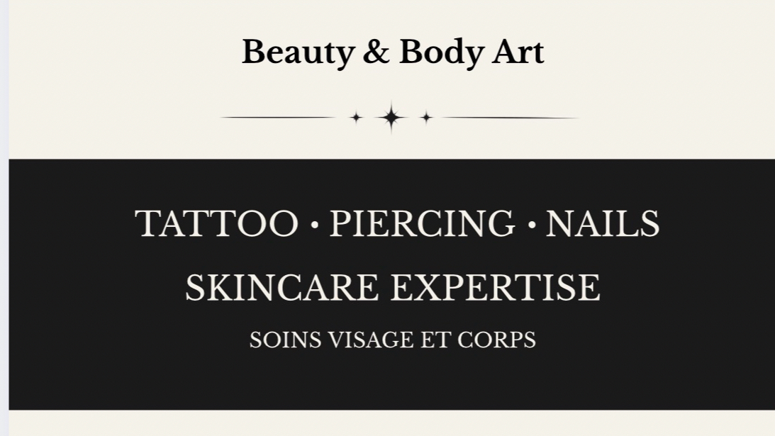 Studio Be You, Be Well – Beauty & Body Art | Piercing • Tattoo minimaliste • Skincare • Regard • Nails