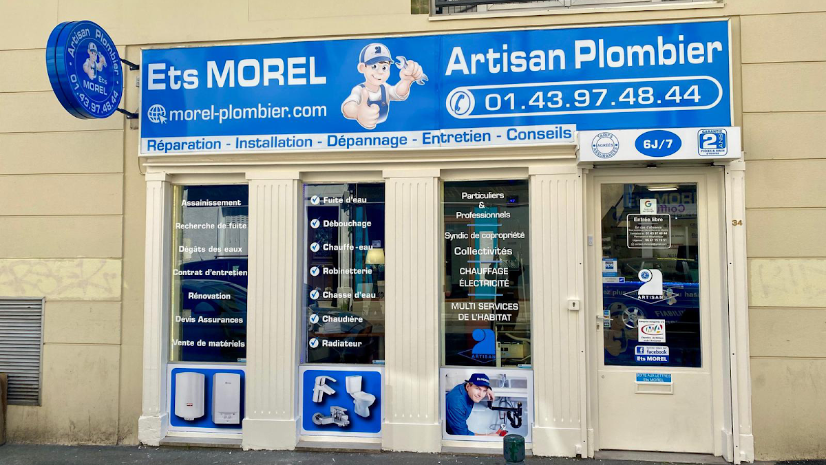 Artisan Plombier - Ets MOREL