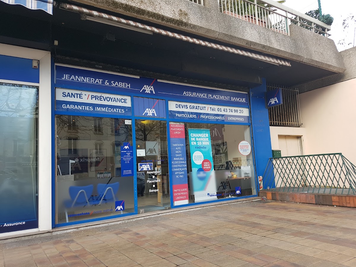 AXA Assurance et Banque Jeannerat-Sabeh