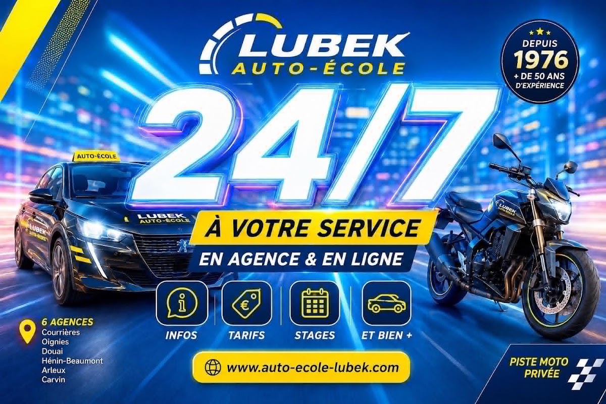 auto école Lubek Henin-beaumont