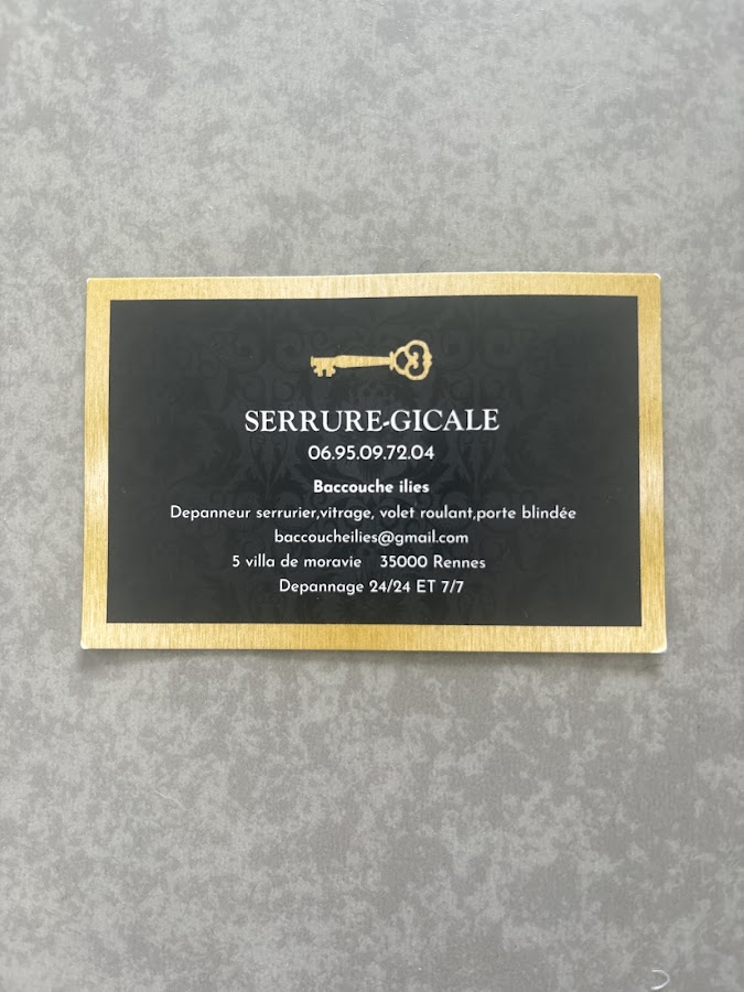 Serrure Gicale