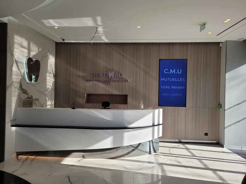 Dentimad - Centre dentaire Chatelet Rivoli Paris 1er