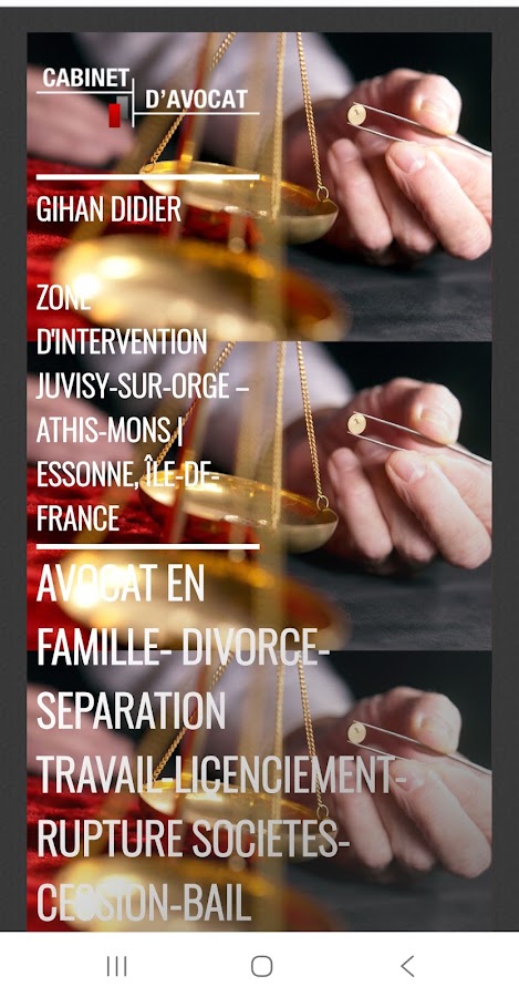 AVOCAT Gihan DIDIER