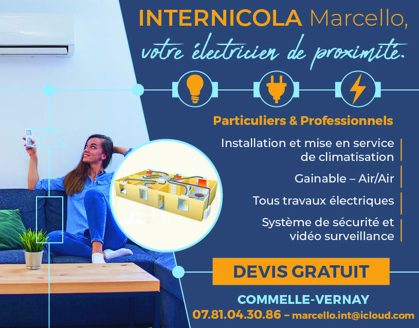 Internicola Marcello Roanne - Electricité générale / Climatisation / Alarme / Vidéo Surveillance
